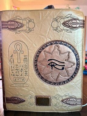 Loungefly Mummy Egyptian Crossbody Bag Egyptian Crossbody Bag in Brown & Black
